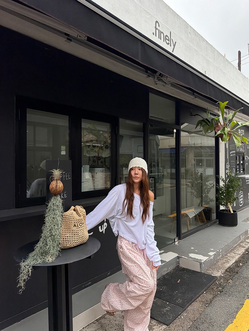 OKIE韓國代購女士新品休閑職業真品時尚推薦人氣熱賣休閑褲OKIE休閑褲