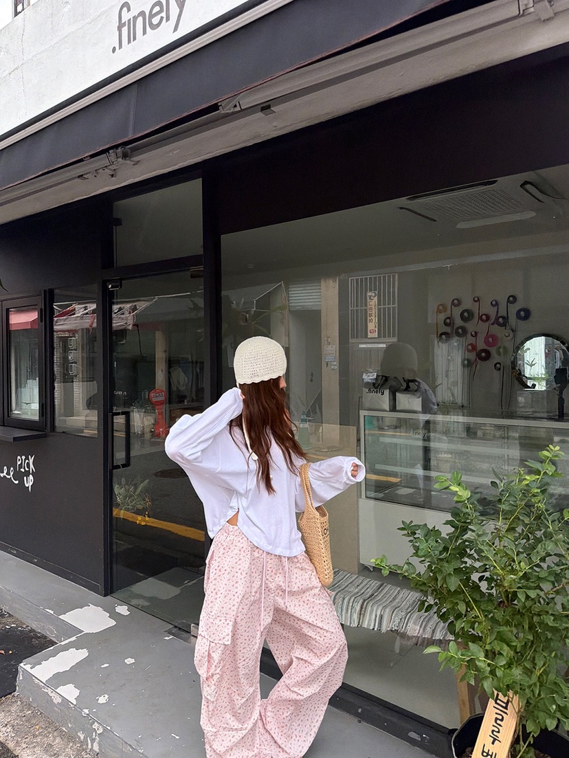 OKIE韓國代購女士新品休閑職業真品時尚推薦人氣熱賣休閑褲OKIE休閑褲