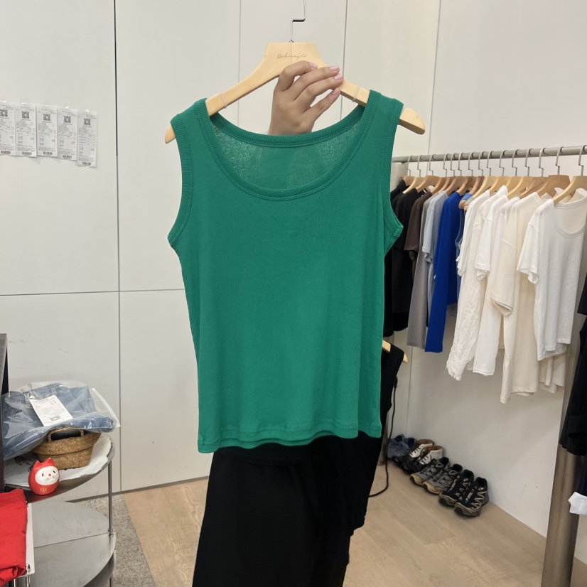DOHWAJI東大門直郵女裝新款人氣職業推薦吊帶背心插肩無袖DOHWAJI吊帶/背心圖色4
