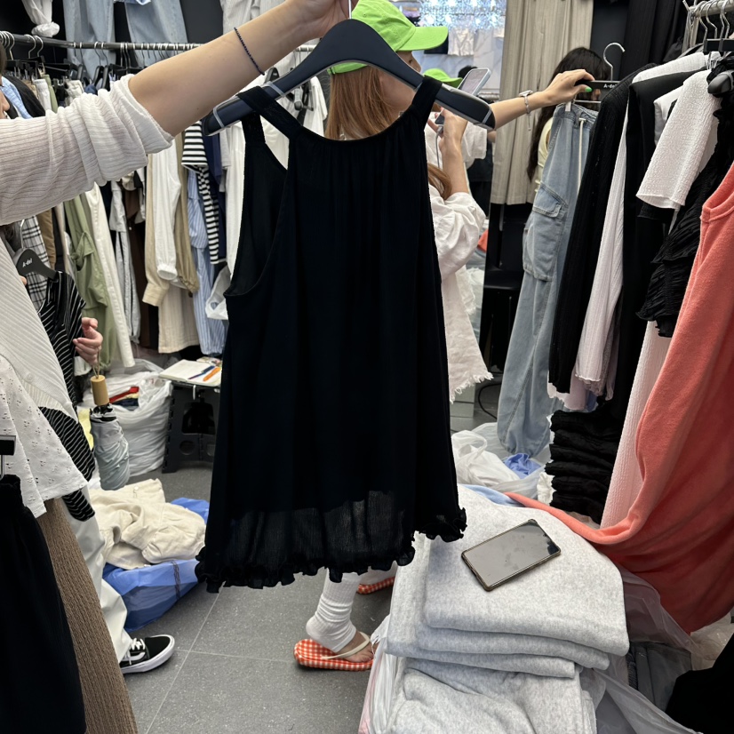 A-DEL韓國代購女士新品熱賣時尚職業休閑真品人氣吊帶背心A-DEL吊帶/背心