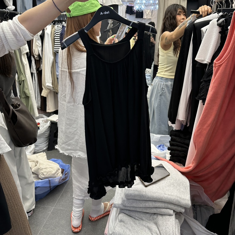 A-DEL韓國代購女士新品熱賣時尚職業休閑真品人氣吊帶背心A-DEL吊帶/背心圖色2