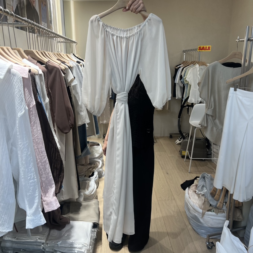 ARCHER東大門實拍女裝新品職業26春夏時尚推薦休閑連衣裙OPSARCHER連衣裙圖色1
