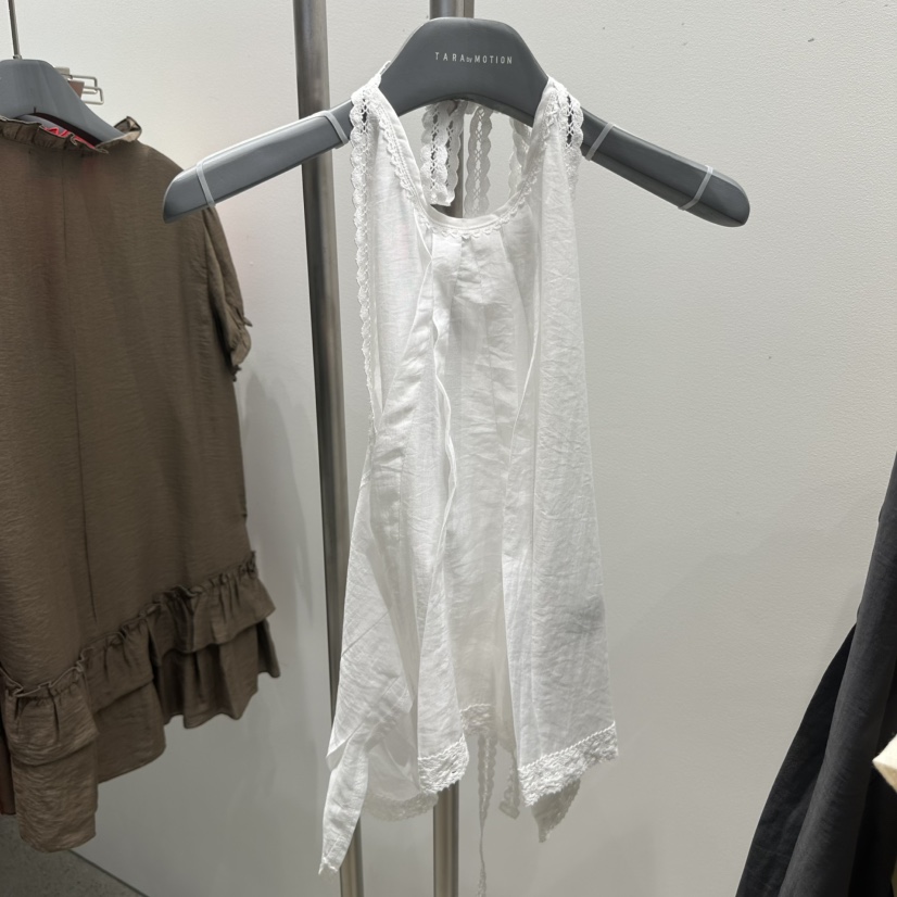 TARABY MOTION東大門代購女士新品休閑真品吊帶背心褶裥TARABY MOTION吊帶/背心圖色3