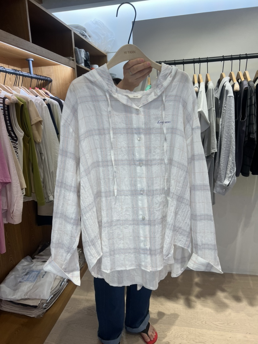 HI YANN韓國直郵女裝新品職業26春夏人氣熱賣襯衫蕾絲衫HI YANN襯衫/蕾絲衫圖色1