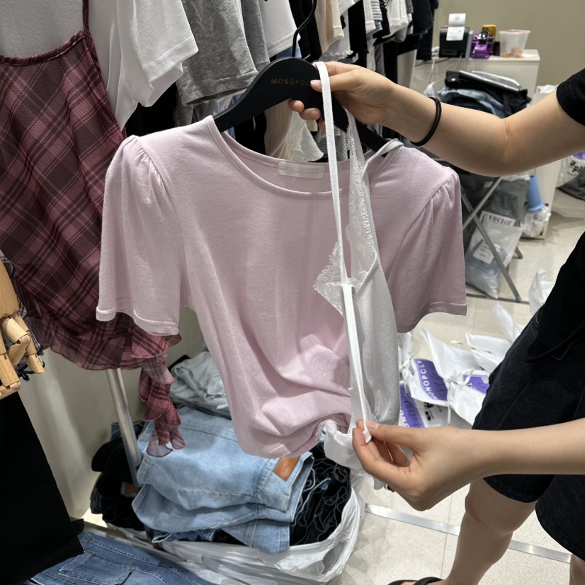 MONOPOLY韓國代購女裝新款熱賣休閑職業真品時尚推薦人氣T恤MONO_POLYT恤