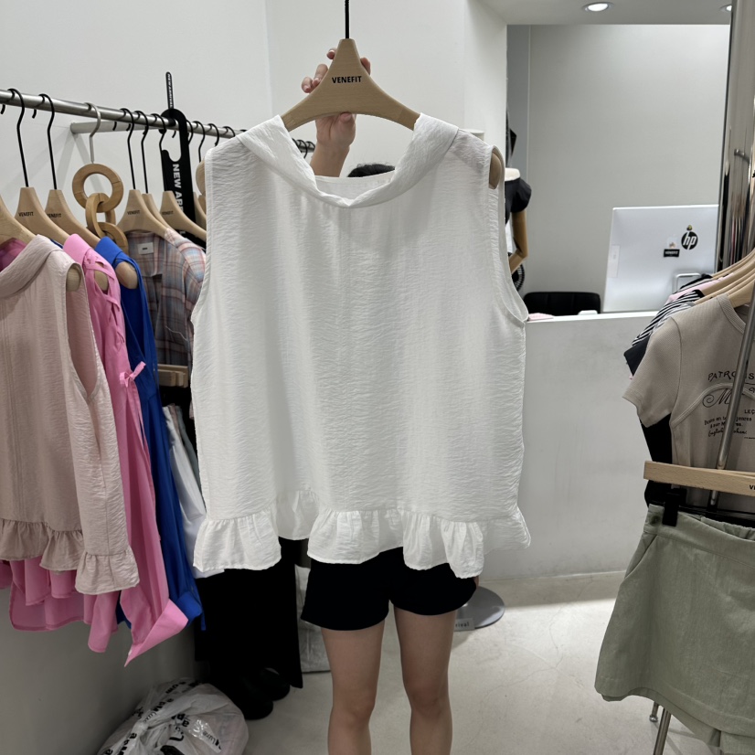 VENEFIT東大門實拍女士新款休閑時尚推薦熱賣人氣吊帶背心VENEFIT/JENNIE吊帶/背心