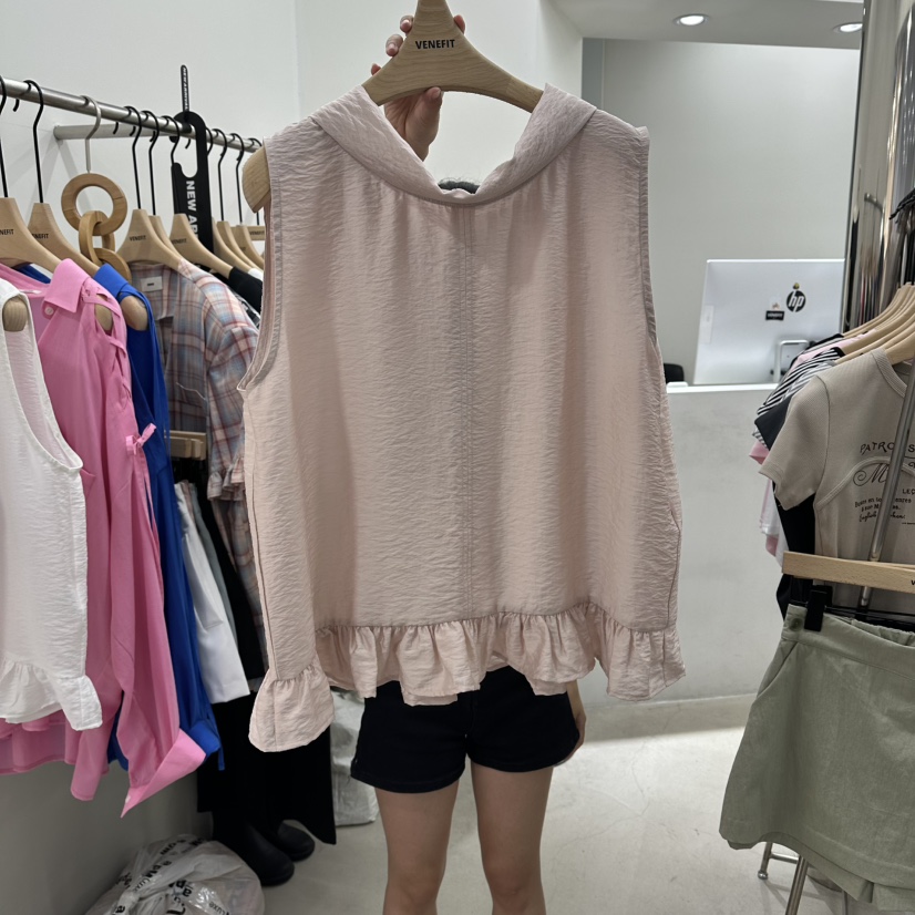 VENEFIT東大門實拍女士新款休閑時尚推薦熱賣人氣吊帶背心VENEFIT/JENNIE吊帶/背心