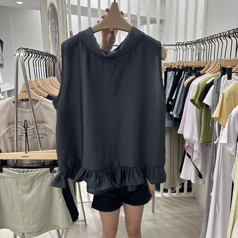 VENEFIT東大門實拍女士新款休閑時尚推薦熱賣人氣吊帶背心VENEFIT/JENNIE吊帶/背心