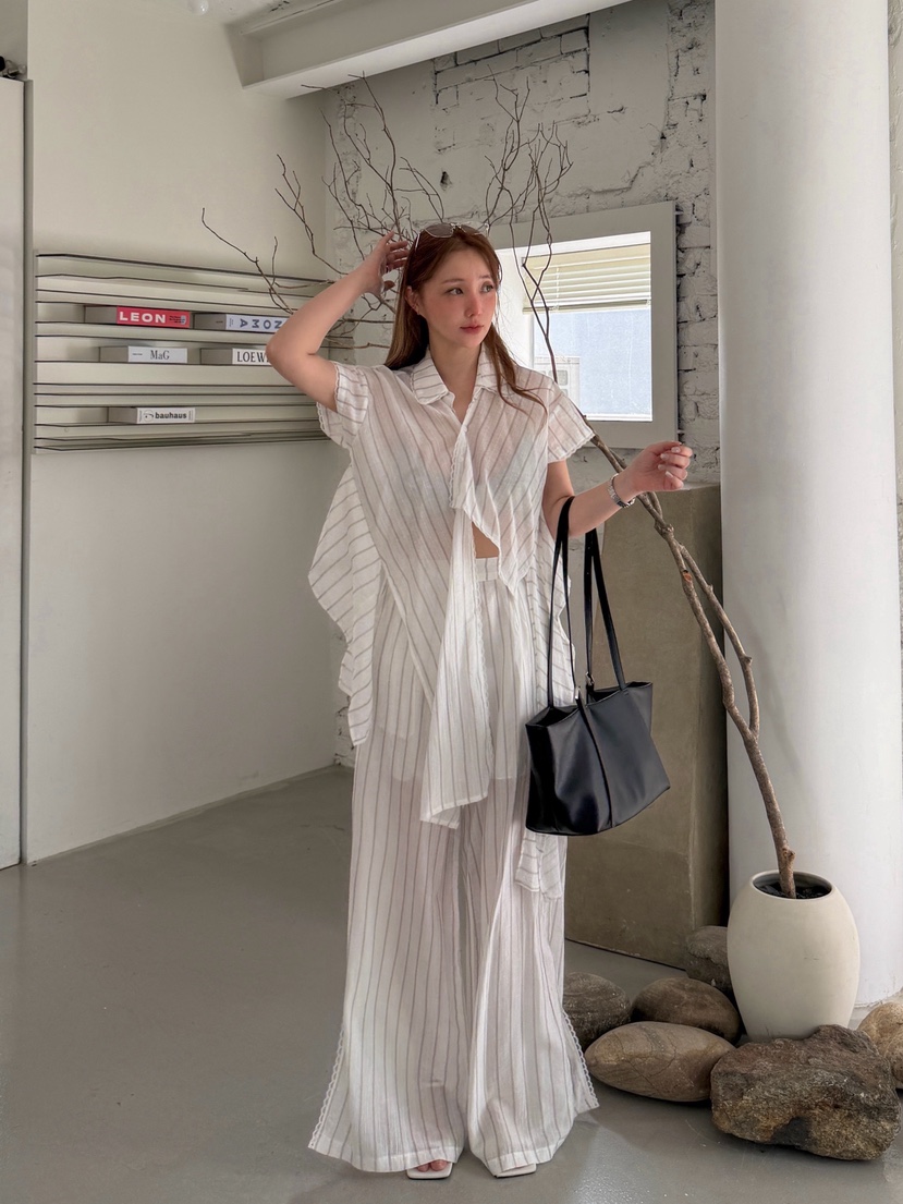81 MARKET-L東大門代購女裝新品職業26春夏真品推薦休閑褲81 MARKET-L休閑褲