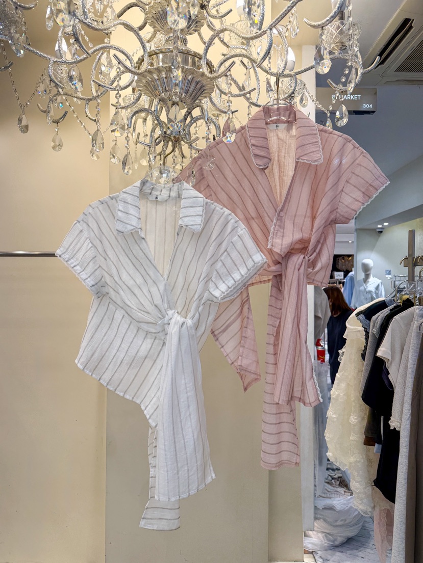 81 MARKET-L東大門直郵女裝新品人氣休閑26春夏襯衫蕾絲衫81 MARKET-L襯衫/蕾絲衫