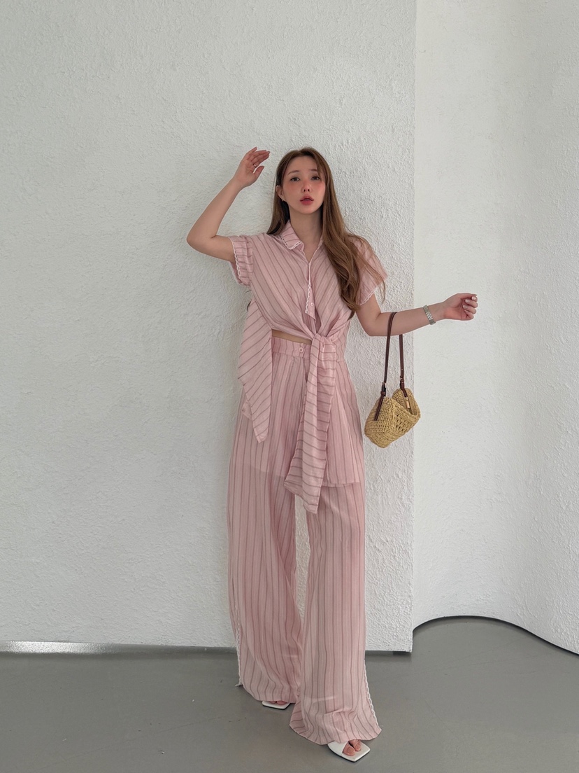 81 MARKET-L東大門直郵女裝新品人氣休閑26春夏襯衫蕾絲衫81 MARKET-L襯衫/蕾絲衫
