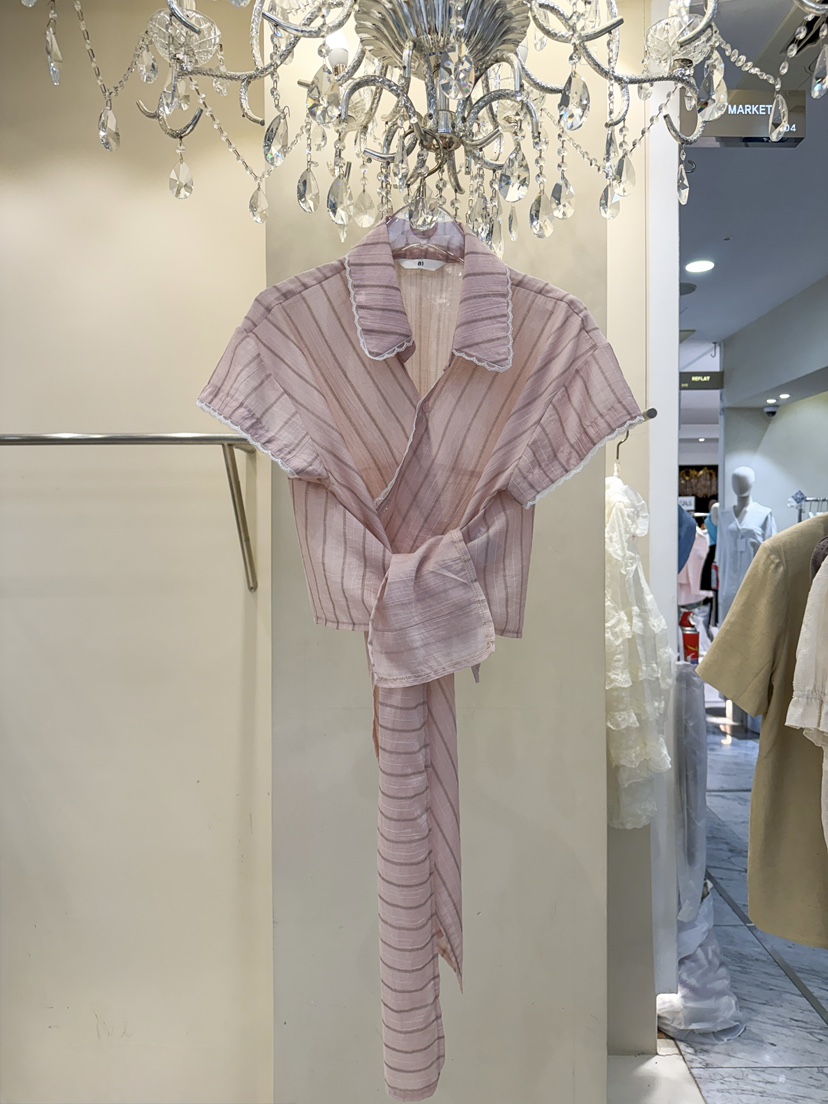81 MARKET-L東大門直郵女裝新品人氣休閑26春夏襯衫蕾絲衫81 MARKET-L襯衫/蕾絲衫圖色2