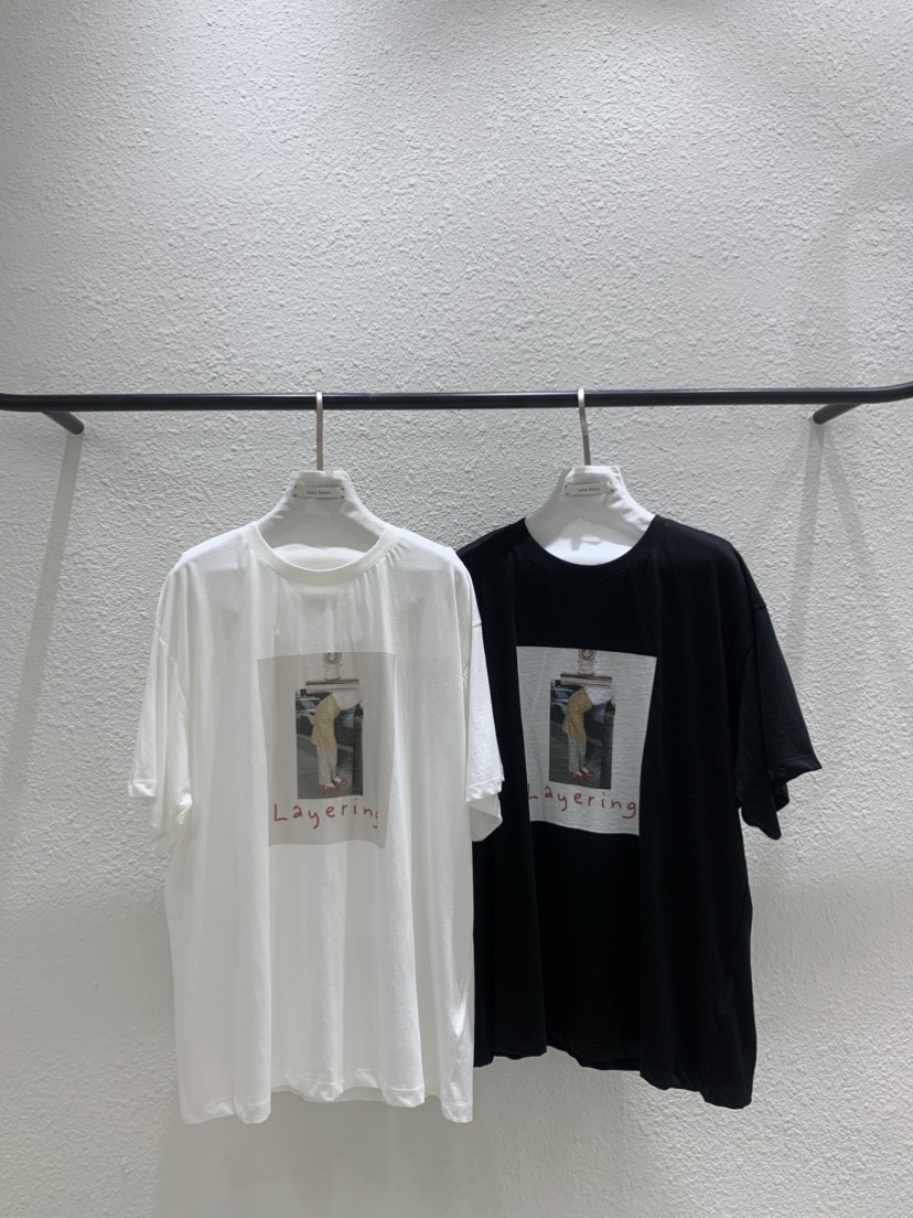 LUCY SALON韓國直郵女裝新品真品推薦熱賣時尚26春夏T恤疊穿LUCY SALONT恤