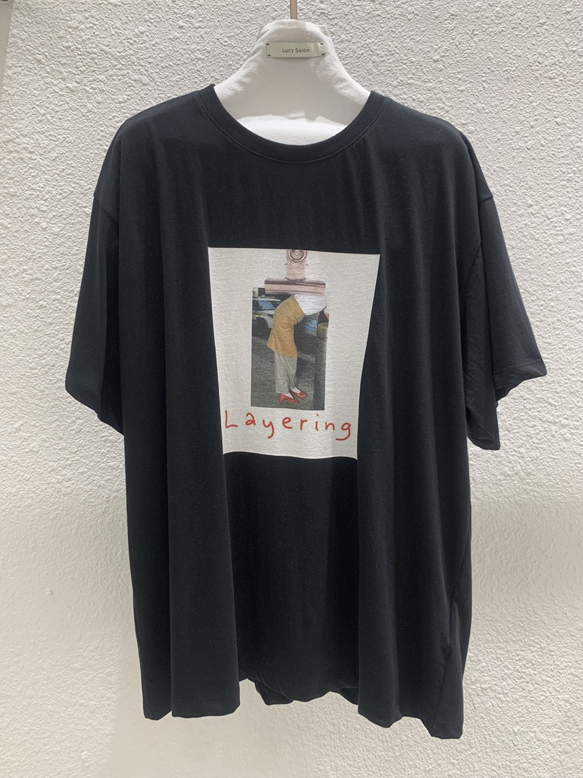 LUCY SALON韓國直郵女裝新品真品推薦熱賣時尚26春夏T恤疊穿LUCY SALONT恤圖色2