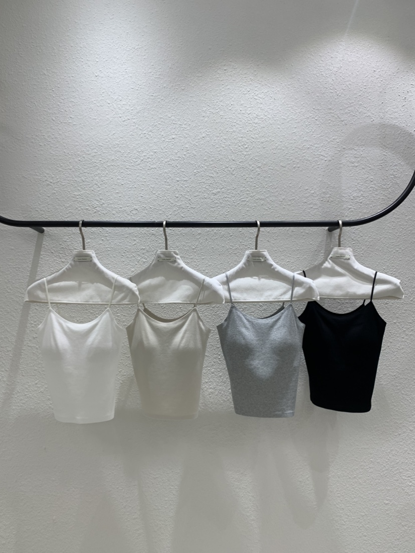 LUCY SALON韓國代購女裝新款休閑熱賣推薦26春夏吊帶背心羅紋LUCY SALON吊帶/背心