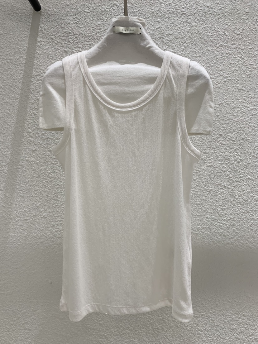 LUCY SALON東大門實拍女裝新品職業推薦休閑時尚吊帶背心LUCY SALON吊帶/背心圖色1