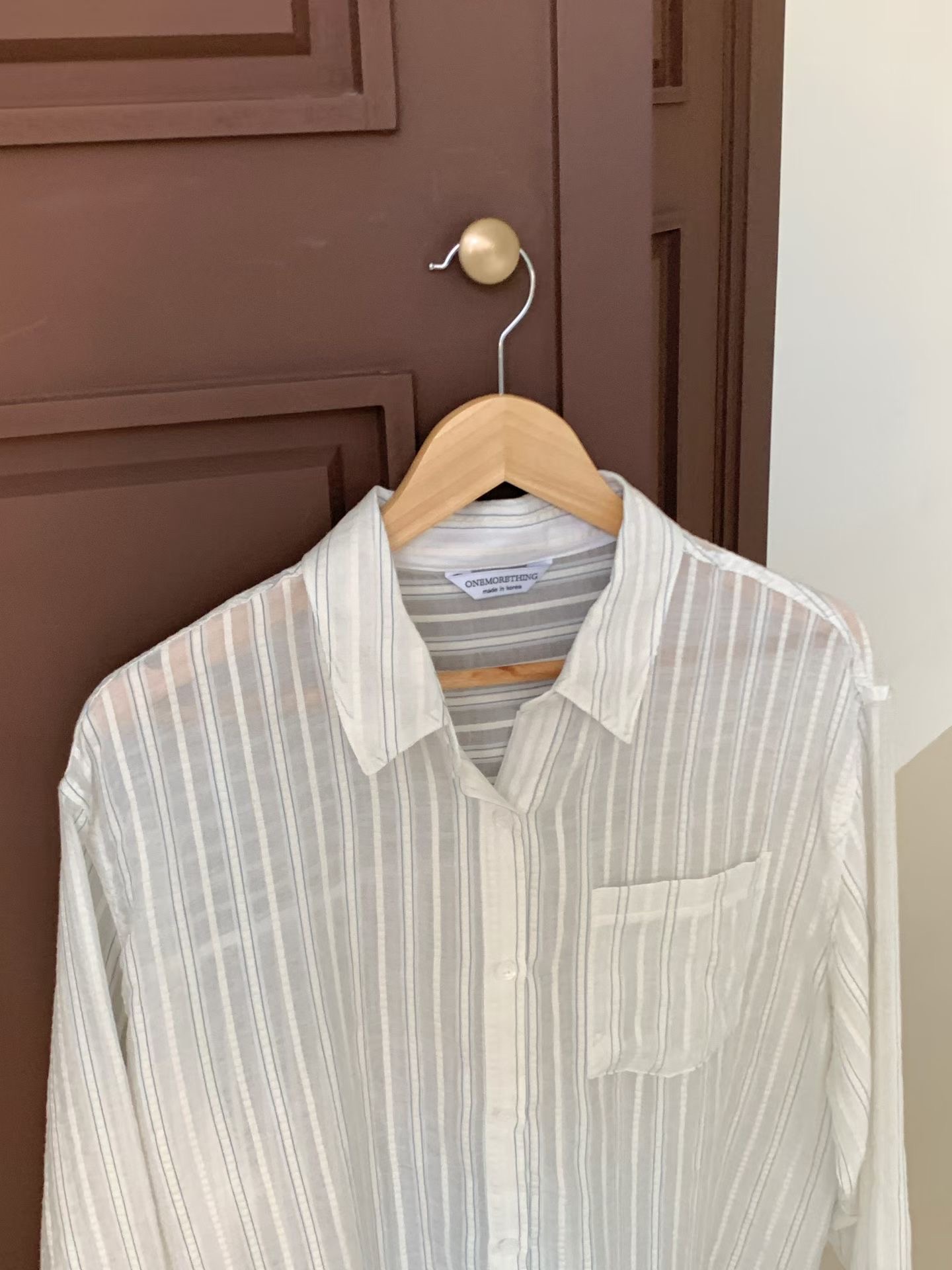 ONEMORETHING/GAMGAK東大門直郵女士新品職業襯衫蕾絲衫ONEMORETHING/GAMGAK襯衫/蕾絲衫