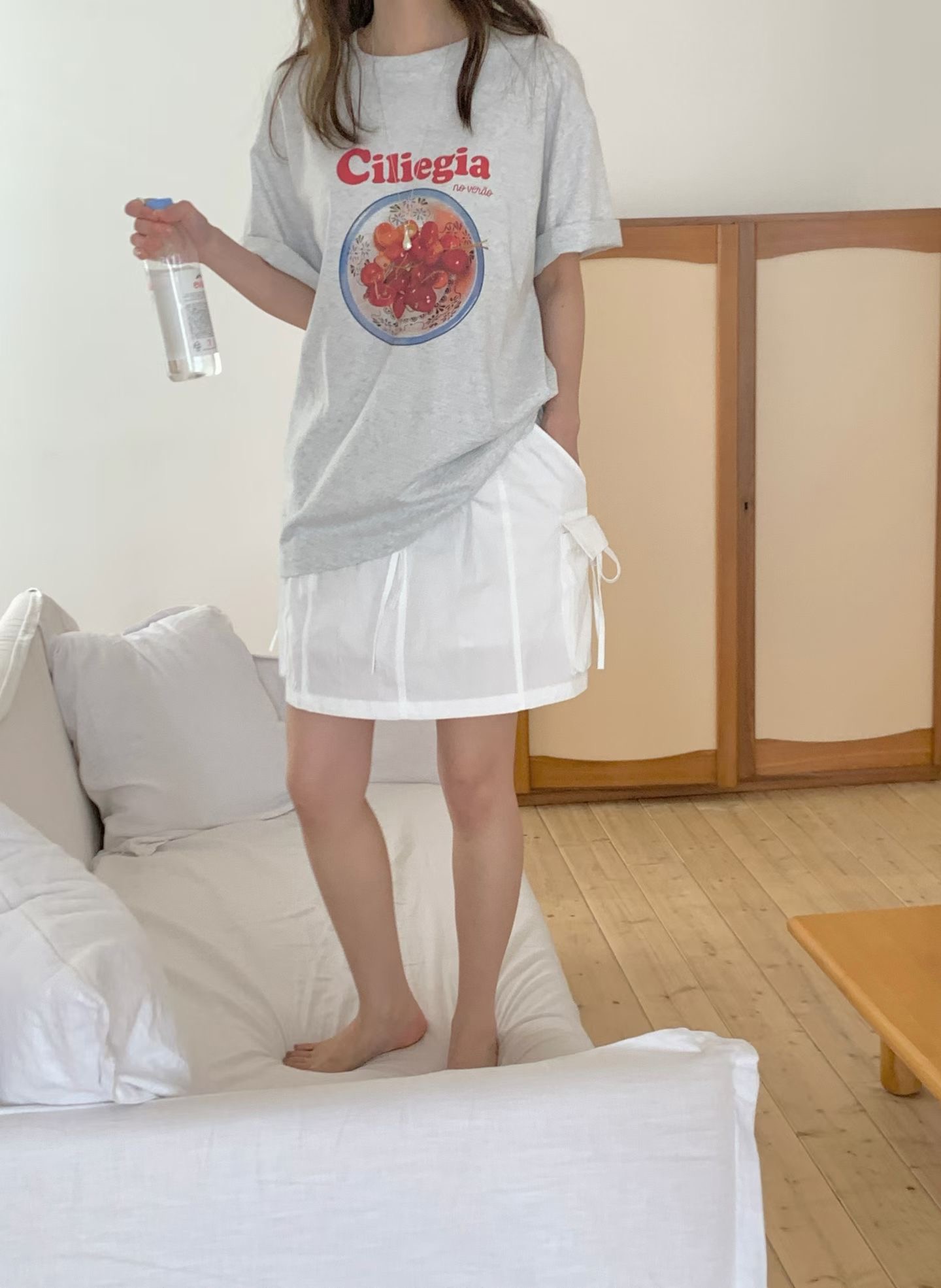 ONEMORETHING/GAMGAK東大門代購女士新款人氣26春夏裙褲ONEMORETHING/GAMGAK裙褲圖色2