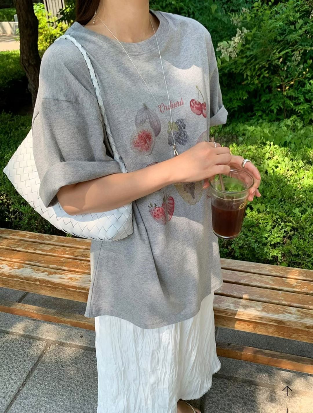 ONEMORETHING/GAMGAK東大門直郵女士新款時尚職業真品T恤ONEMORETHING/GAMGAKT恤圖色2
