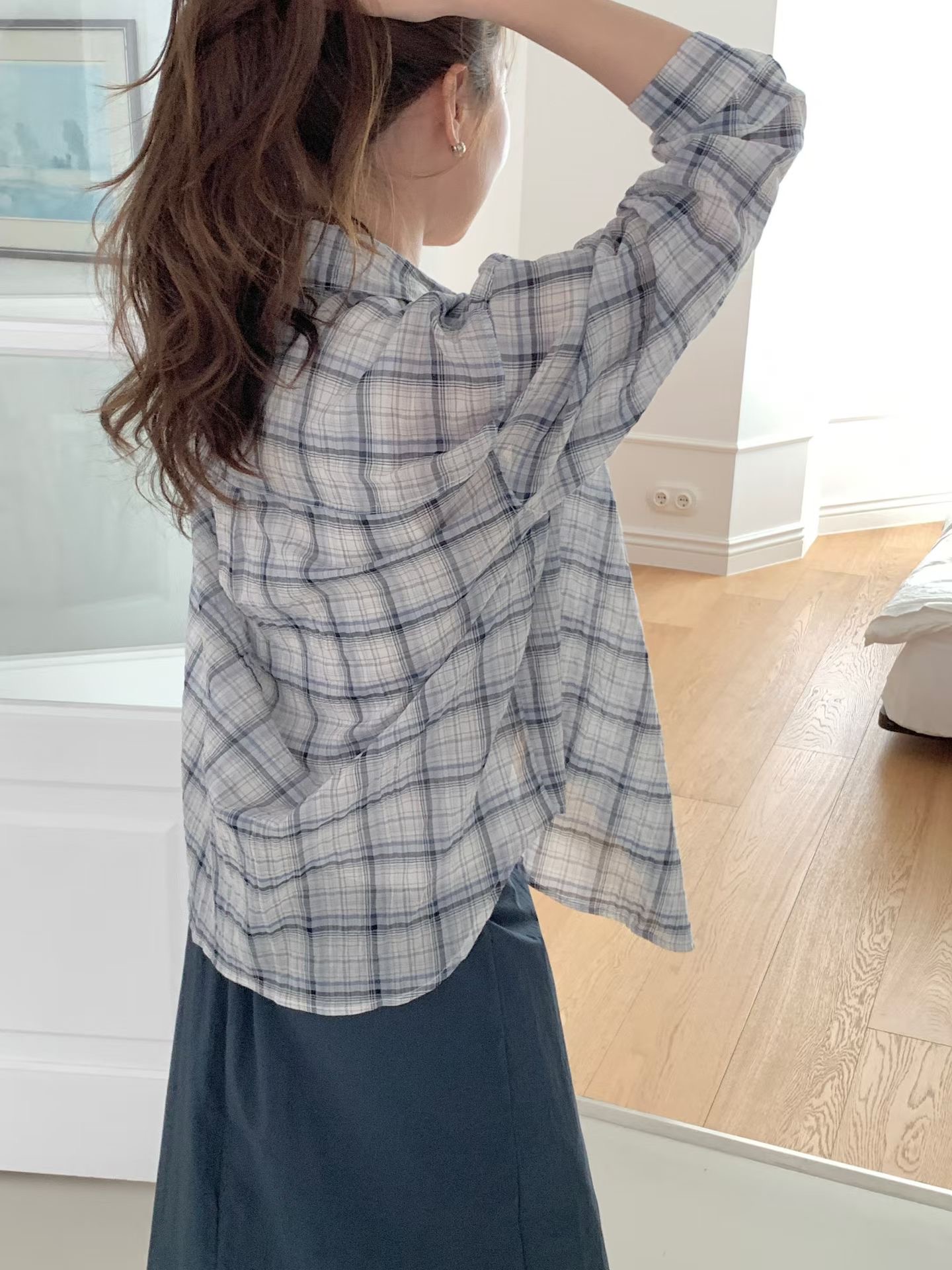 ONEMORETHING/GAMGAK東大門代購女士新款26春夏襯衫蕾絲衫ONEMORETHING/GAMGAK襯衫/蕾絲衫