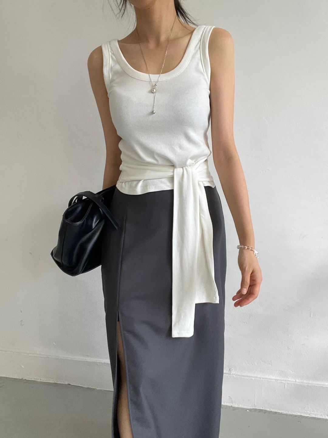 AWESOME-ot東大門實拍女裝新品26春夏人氣推薦真品吊帶背心AWESOME-ot吊帶/背心圖色1