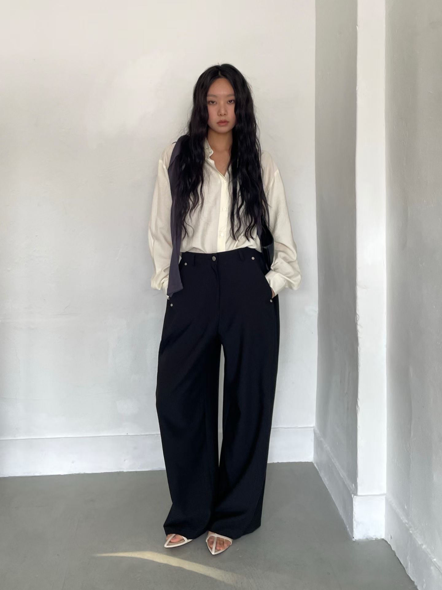 AWESOME-ot東大門直郵女裝新款休閑人氣推薦真品熱賣休閑褲AWESOME-ot休閑褲圖色2
