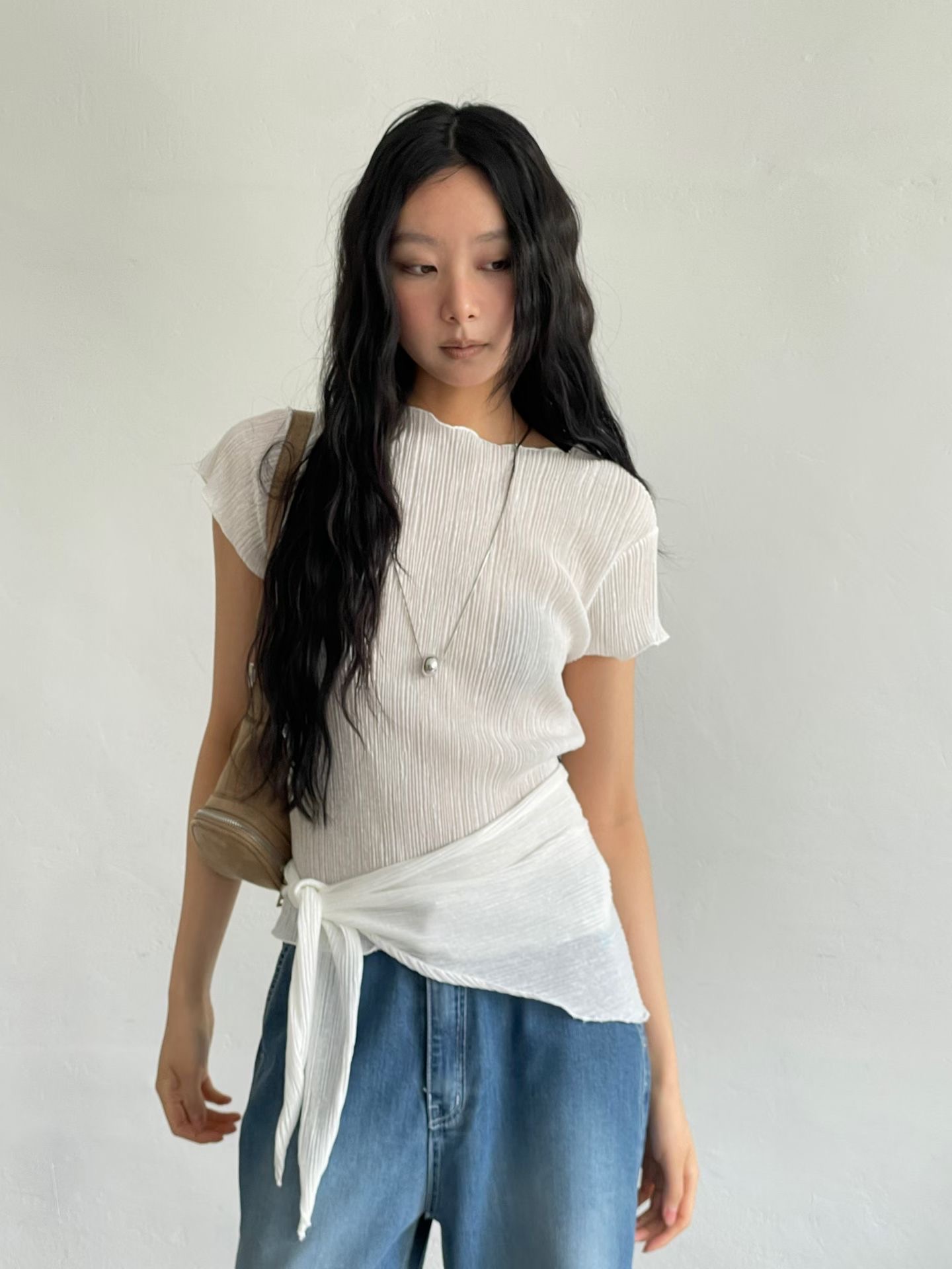 AWESOME-ot東大門直郵女裝新品26春夏休閑人氣真品職業套裝AWESOME-ot套裝圖色1