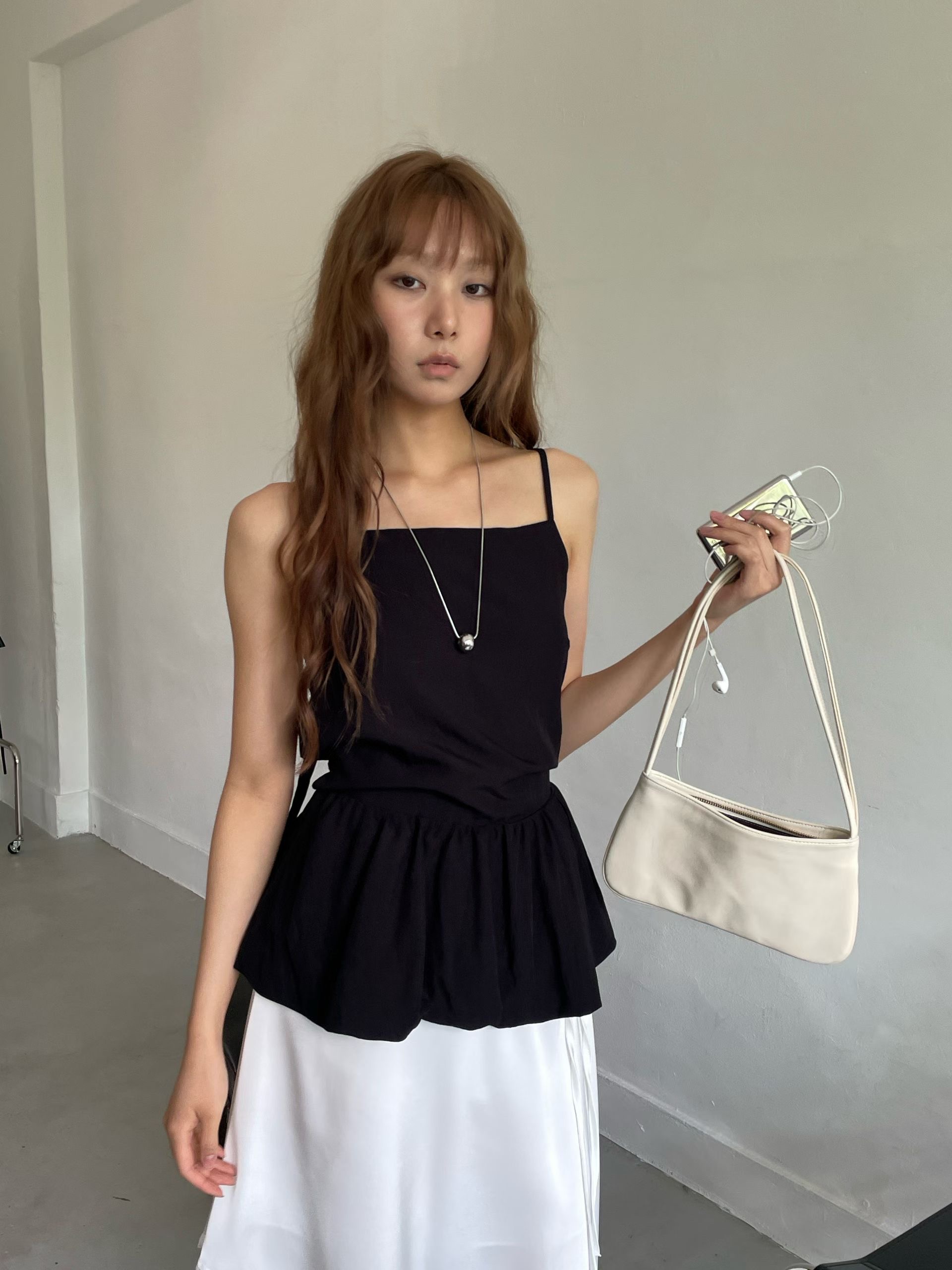 AWESOME-ot東大門實拍女士新款26春夏人氣休閑時尚吊帶背心AWESOME-ot吊帶/背心