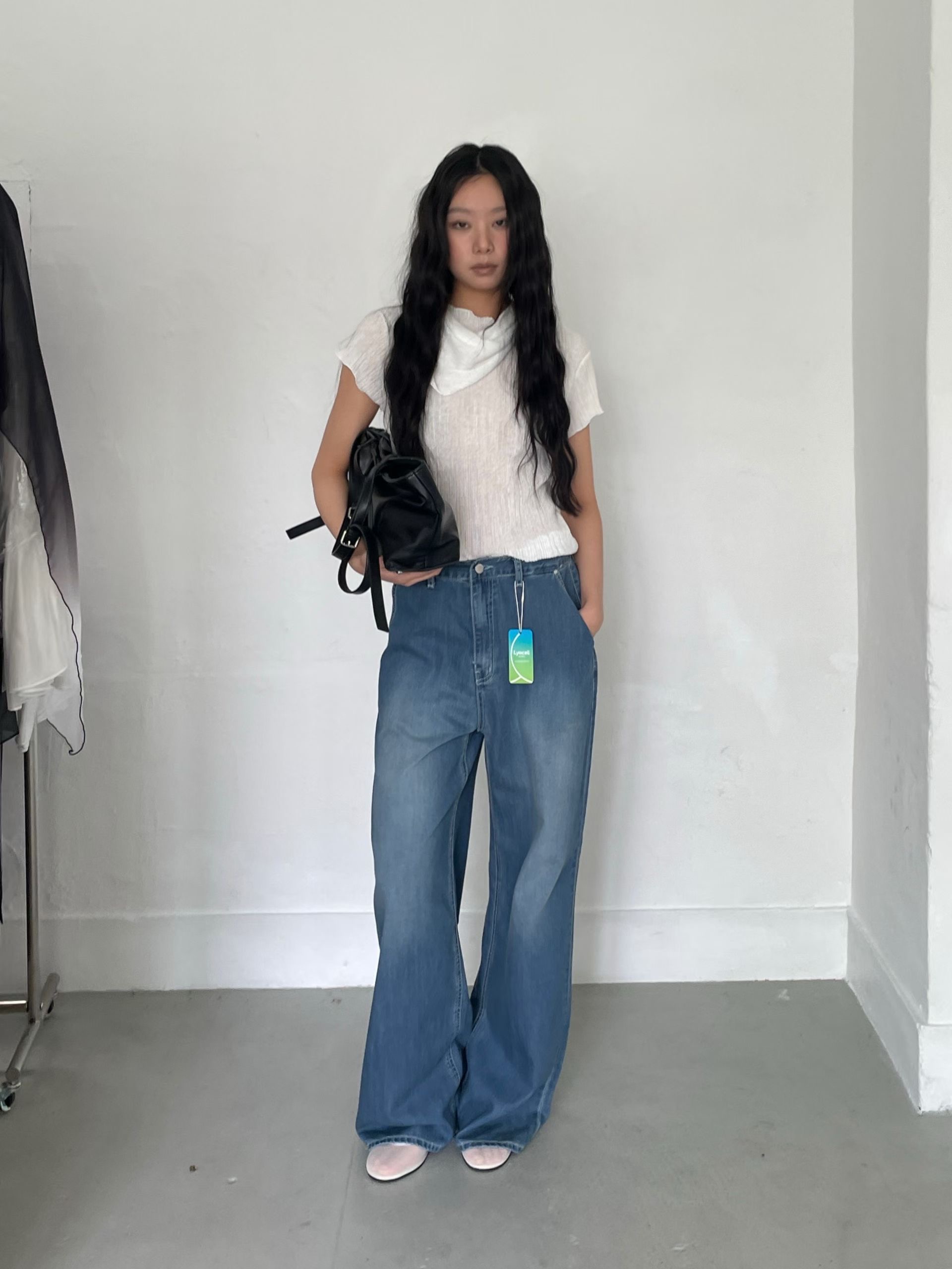 MISSJEAN東大門實拍女士新品職業推薦休閑26春夏熱賣牛仔褲MISSJEAN牛仔褲