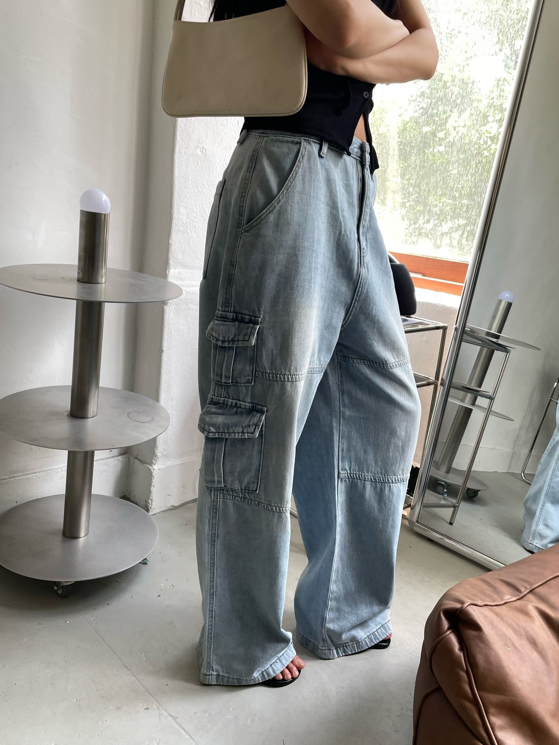 MISSJEAN東大門直郵女士新品26春夏時尚人氣真品推薦牛仔褲MISSJEAN牛仔褲
