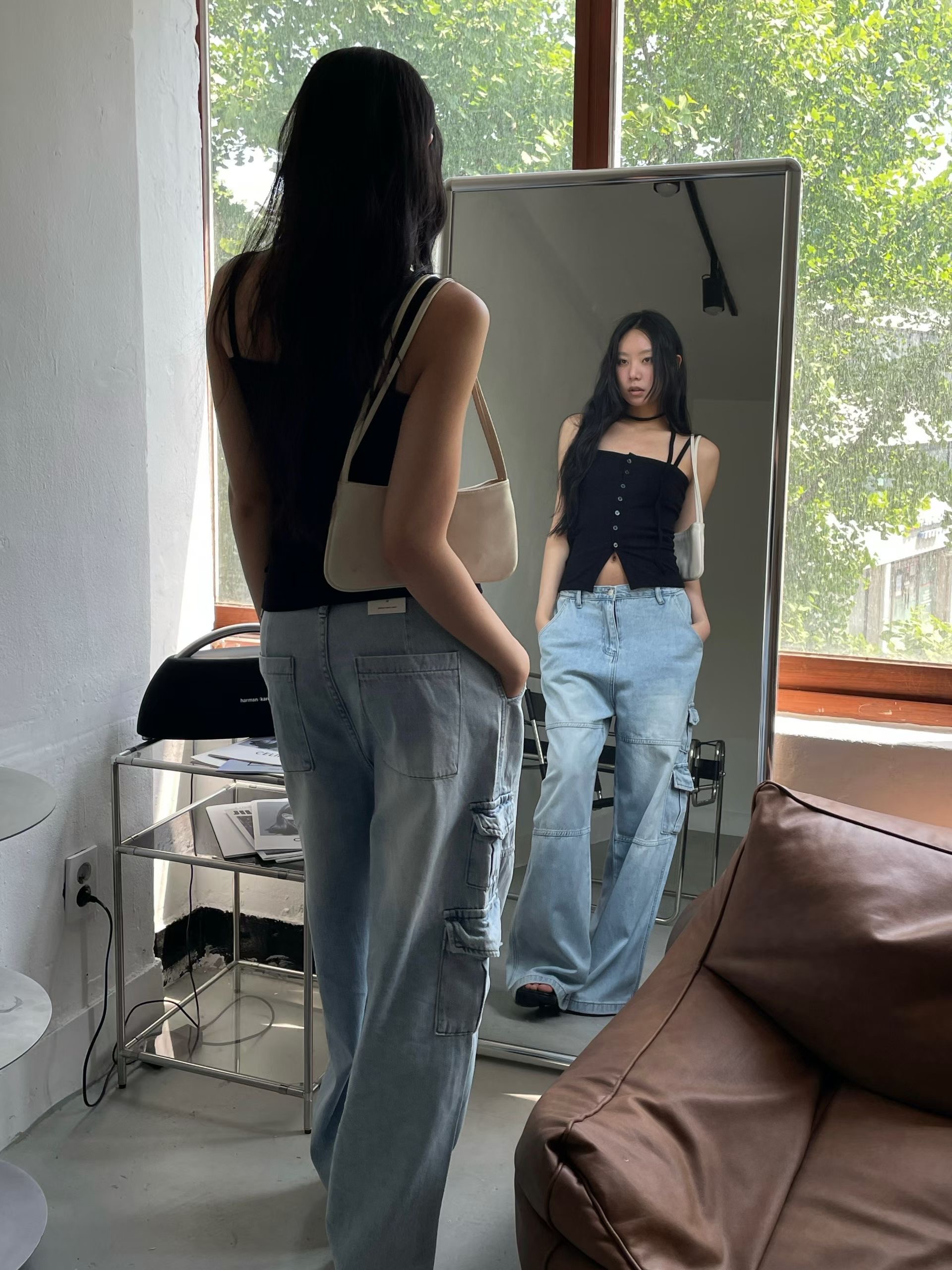 MISSJEAN東大門直郵女士新品26春夏時尚人氣真品推薦牛仔褲MISSJEAN牛仔褲
