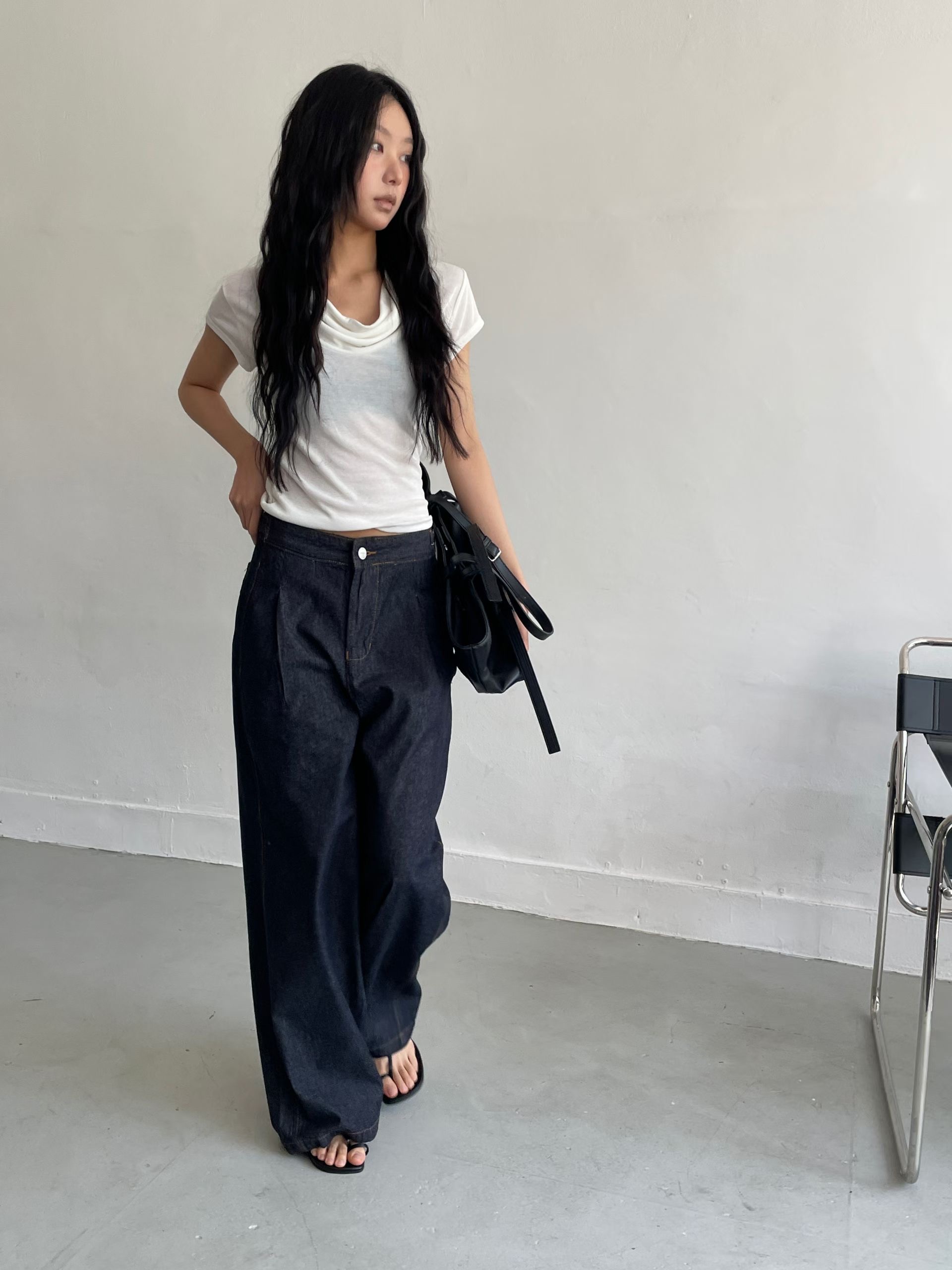 MISSJEAN東大門直郵女士新款時尚人氣休閑推薦26春夏牛仔褲MISSJEAN牛仔褲
