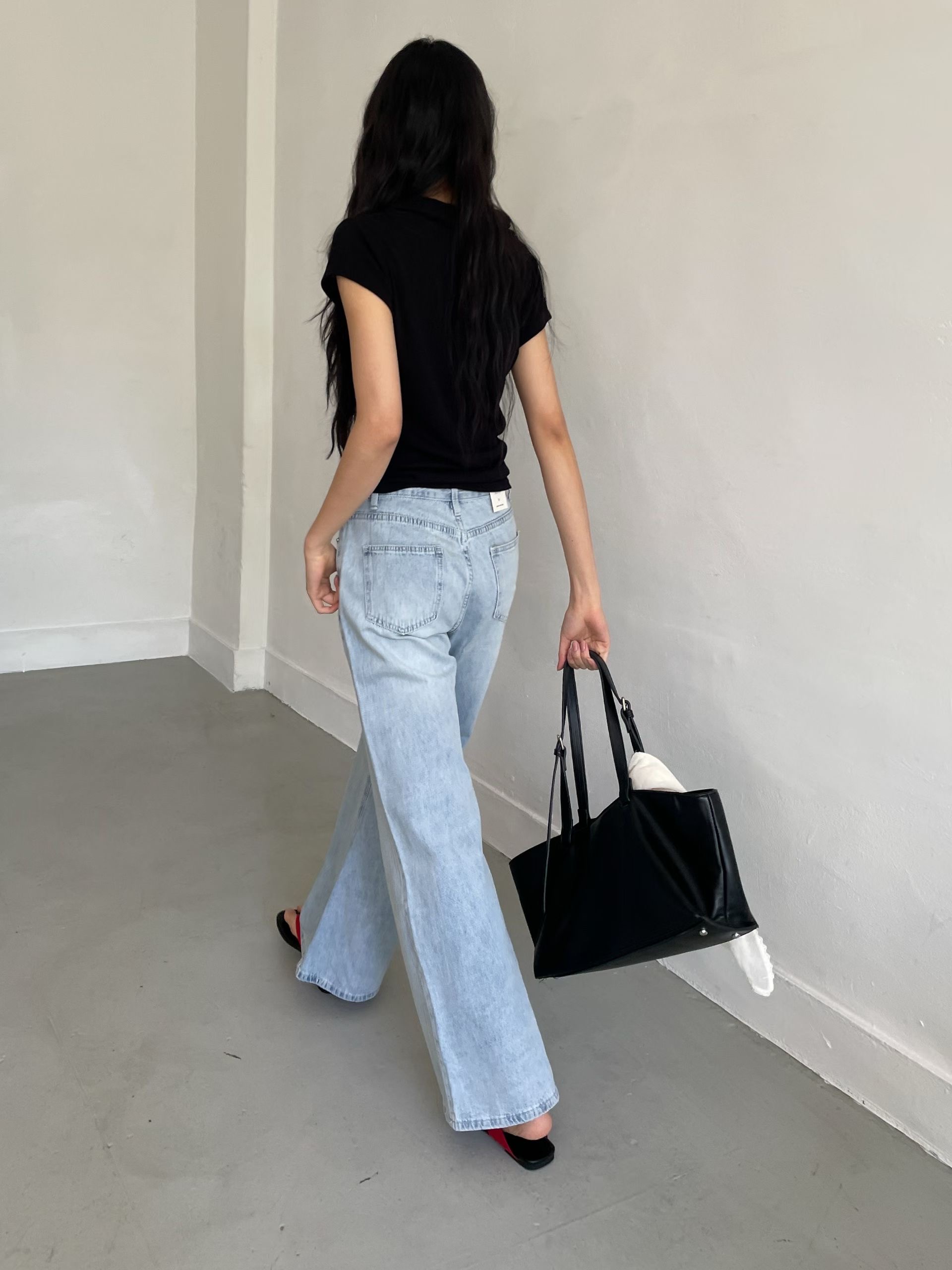 MISSJEAN東大門直郵女士新款人氣職業時尚真品推薦牛仔褲MISSJEAN牛仔褲