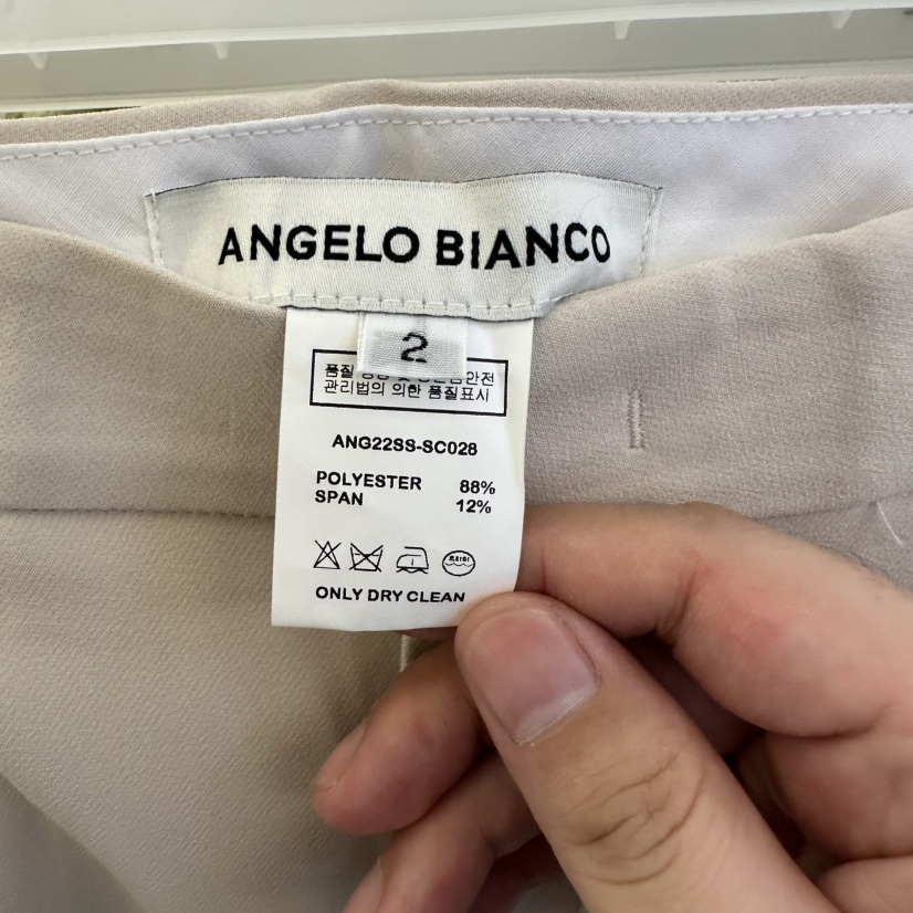 MER東大門代購女裝新款真品時尚人氣職業26春夏熱賣休閑褲MER/ANGELO BIANCO休閑褲
