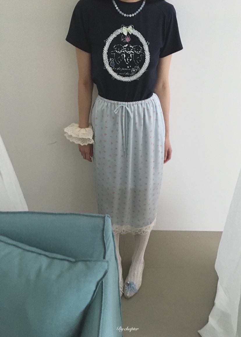 BY CHAPTER東大門實拍女裝新品人氣熱賣26夏季休閑長裙緞面BY Chapter長裙