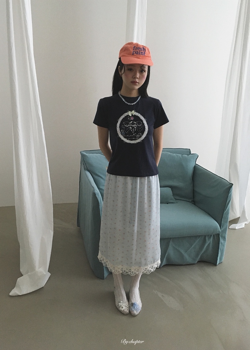 BY CHAPTER東大門實拍女裝新品人氣熱賣26夏季休閑長裙緞面BY Chapter長裙