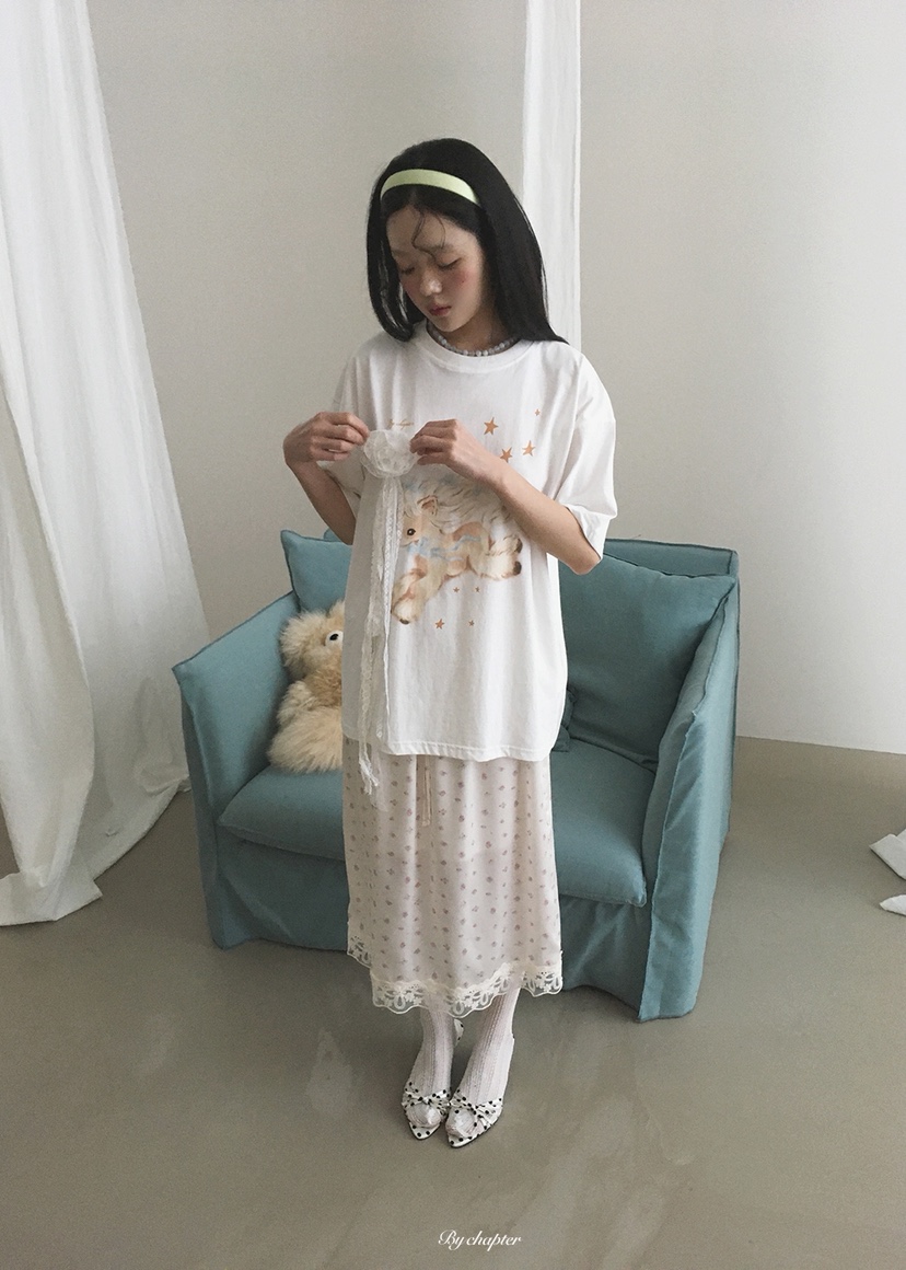 BY CHAPTER東大門實拍女裝新品人氣熱賣26夏季休閑長裙緞面BY Chapter長裙