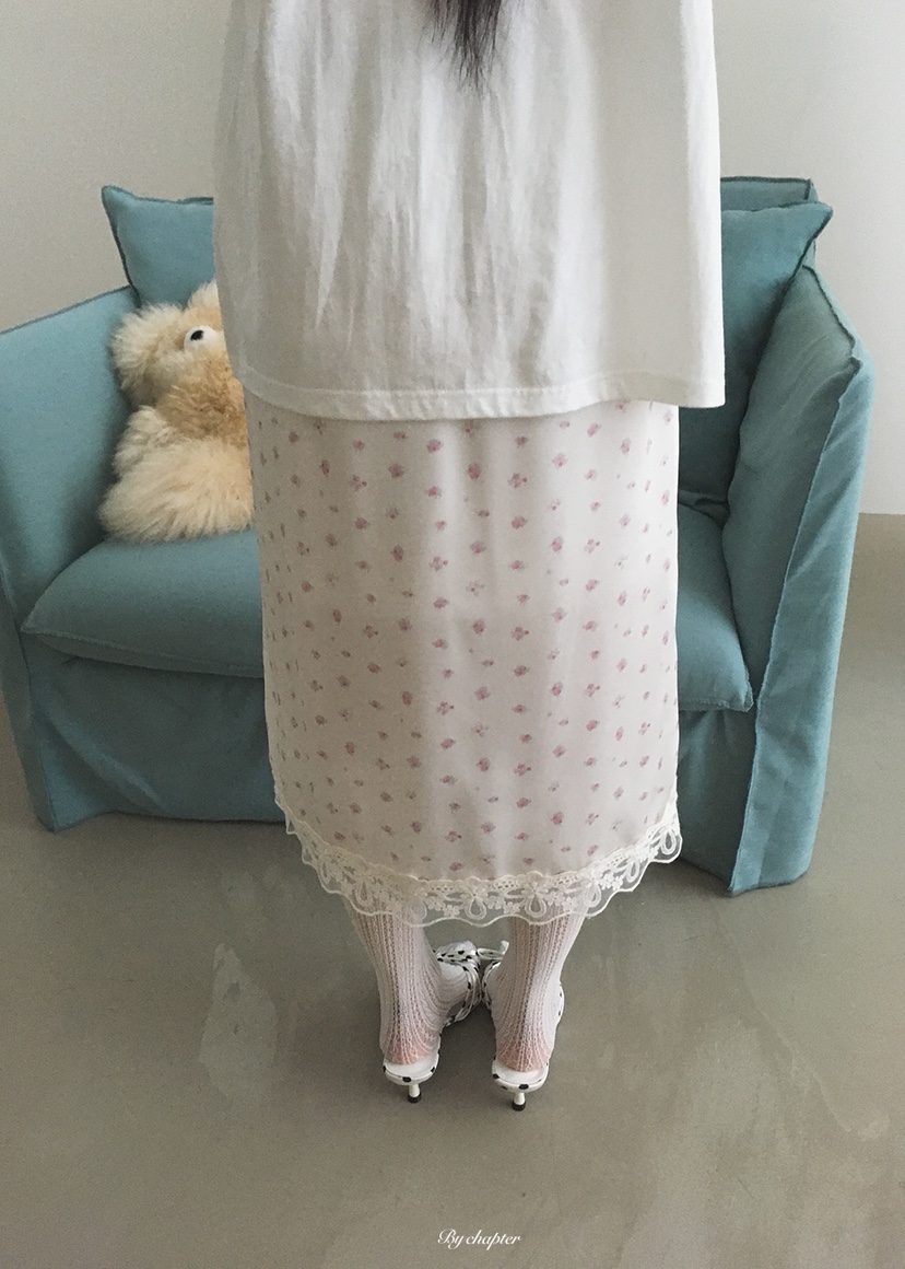 BY CHAPTER東大門實拍女裝新品人氣熱賣26夏季休閑長裙緞面BY Chapter長裙