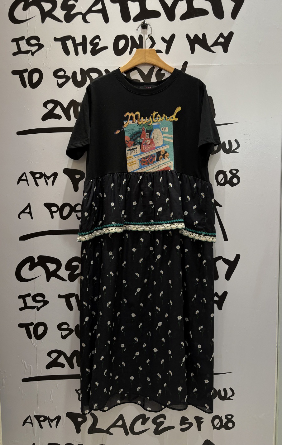 2ND K東大門直郵女裝新品26春夏休閑時尚真品人氣連衣裙絨2ND K連衣裙圖色1
