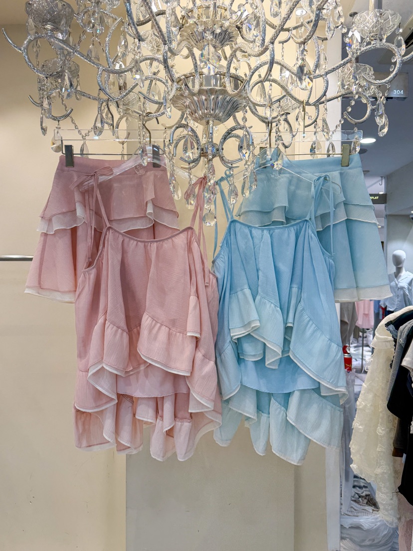 81 MARKET-L韓國代購女士新款時尚26春夏人氣推薦休閑短裙81 MARKET-L短裙