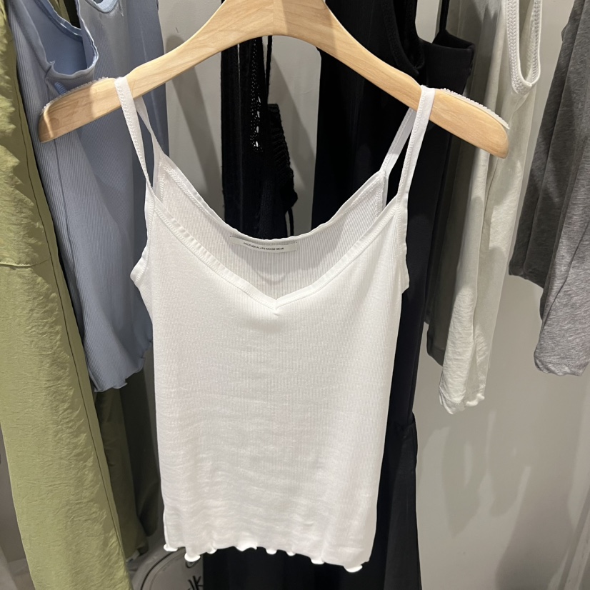 PLATE東大門直郵女士新品推薦熱賣職業人氣吊帶背心撞色無袖ANOTHER PLATE MOOD WEAR吊帶/背心圖色3