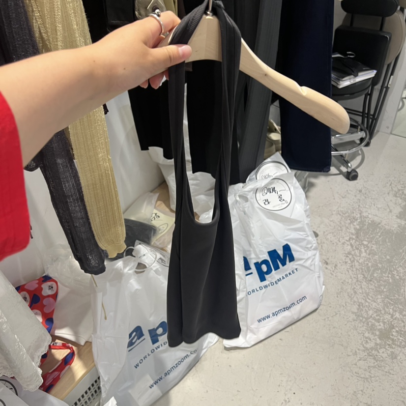 PLATE東大門實拍女士新款熱賣職業推薦休閑吊帶背心露背無袖ANOTHER PLATE MOOD WEAR吊帶/背心圖色5