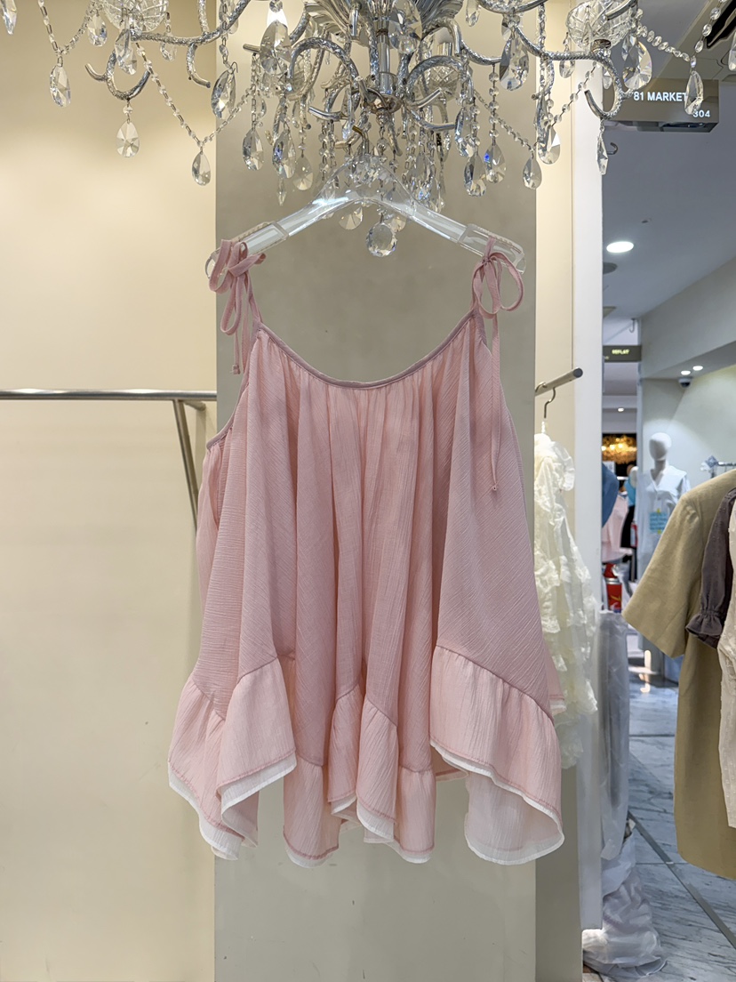 81 MARKET-L東大門直郵女士新品真品推薦人氣26春夏吊帶背心81 MARKET-L吊帶/背心圖色2