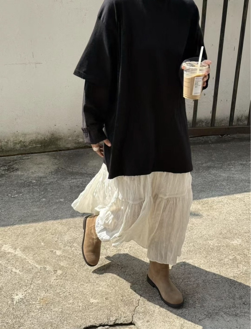 ONDO-P東大門直郵女裝新款推薦休閑職業時尚熱賣人氣長裙ONDO-P長裙