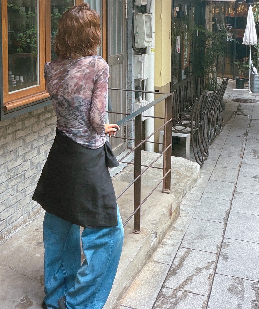 PARIS MATCH韓國直郵女士新品休閑職業真品26春夏牛仔褲PARIS MATCH牛仔褲