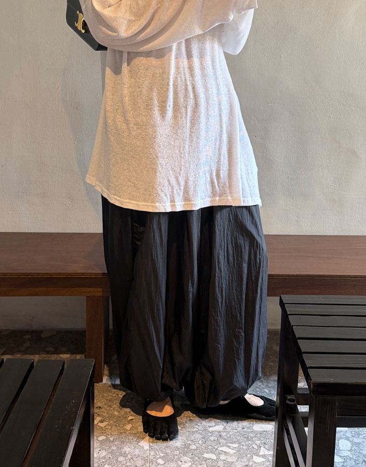 OLA韓國代購女士新品26夏季真品熱賣時尚推薦人氣休閑休閑褲mellor/OLA休閑褲