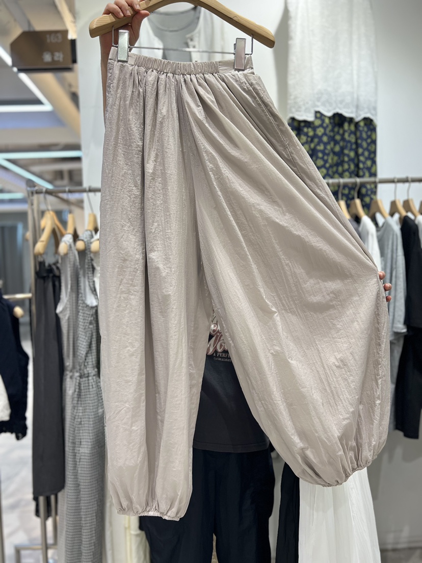 OLA韓國代購女士新品26夏季真品熱賣時尚推薦人氣休閑休閑褲mellor/OLA休閑褲圖色2