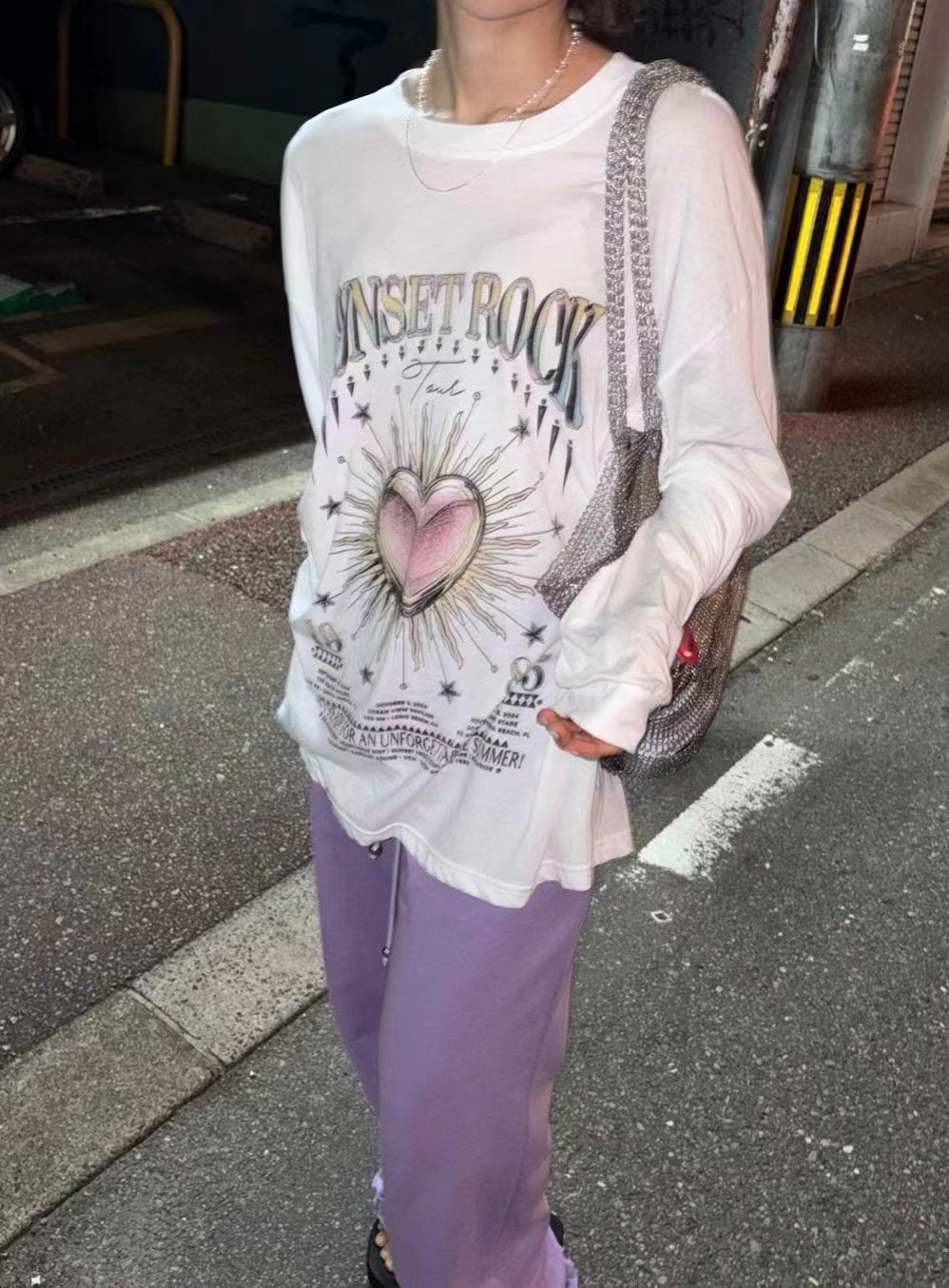 FOREVER YOUNG韓國直郵女士新品休閑真品時尚推薦長袖T恤FOREVER YOUNG長袖T恤