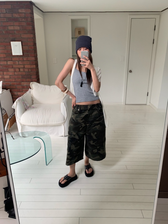 COME OPEN/HAPER東大門實拍女士新品熱賣人氣推薦休閑短褲CMOP/COME OPEN-HAPER短褲