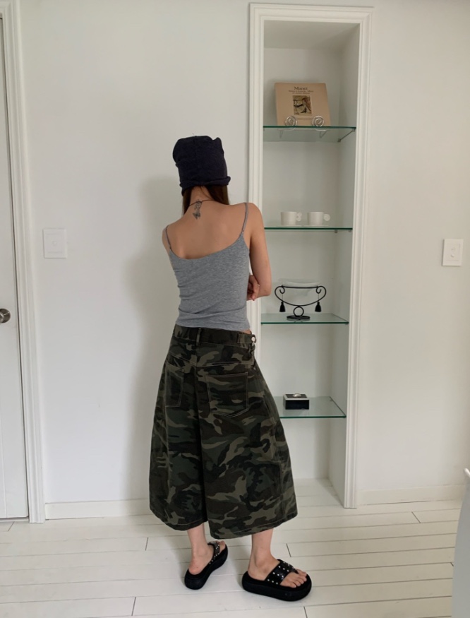 COME OPEN/HAPER東大門實拍女士新品熱賣人氣推薦休閑短褲CMOP/COME OPEN-HAPER短褲